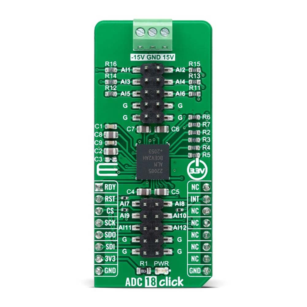 Mikroelektronika d.o.o. MIKROE-5132 ADC 18 Click Board - The Debug Store UK