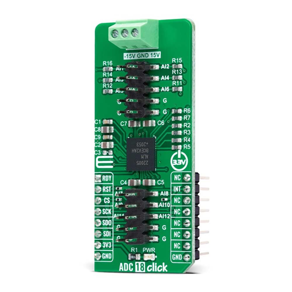 Mikroelektronika d.o.o. MIKROE-5132 ADC 18 Click Board - The Debug Store UK