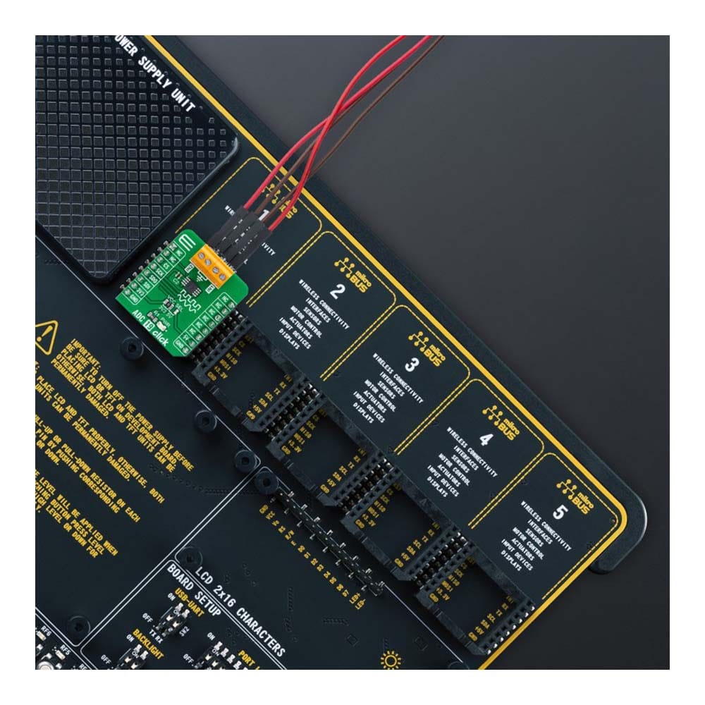 Mikroelektronika d.o.o. MIKROE-4997 ADC 19 Click Board - The Debug Store UK