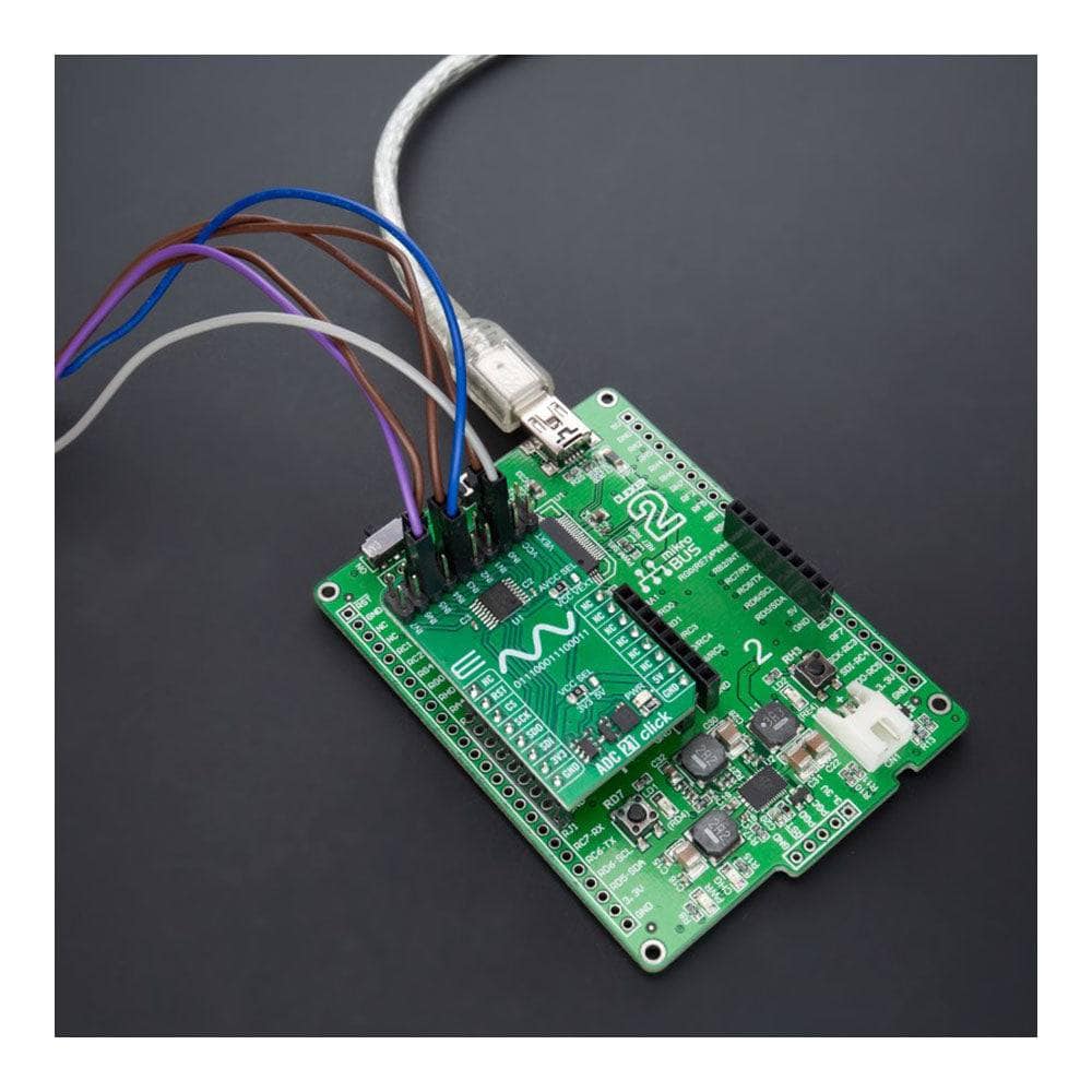 Mikroelektronika d.o.o. MIKROE-5531 ADC 21 Click Board - The Debug Store UK