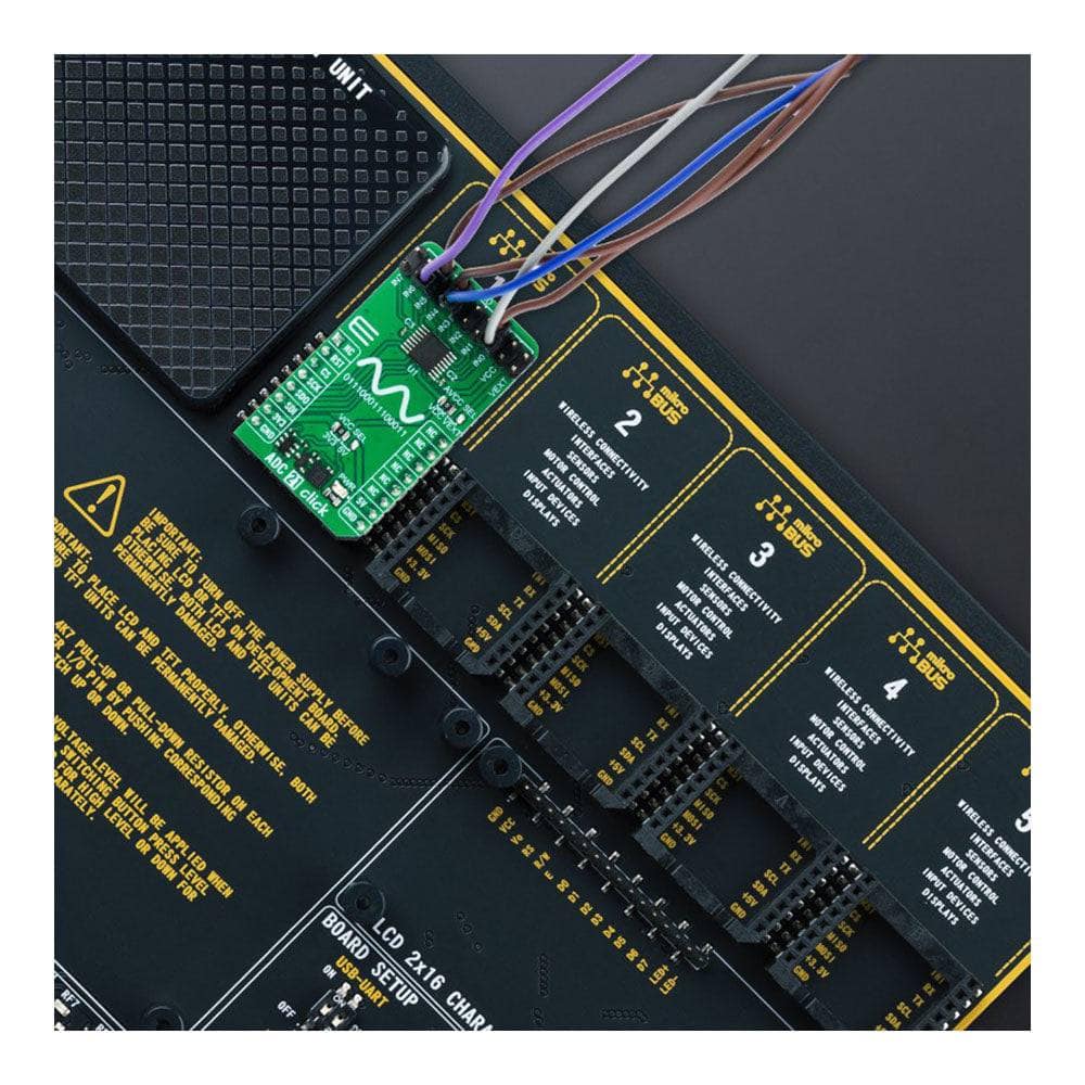 Mikroelektronika d.o.o. MIKROE-5531 ADC 21 Click Board - The Debug Store UK