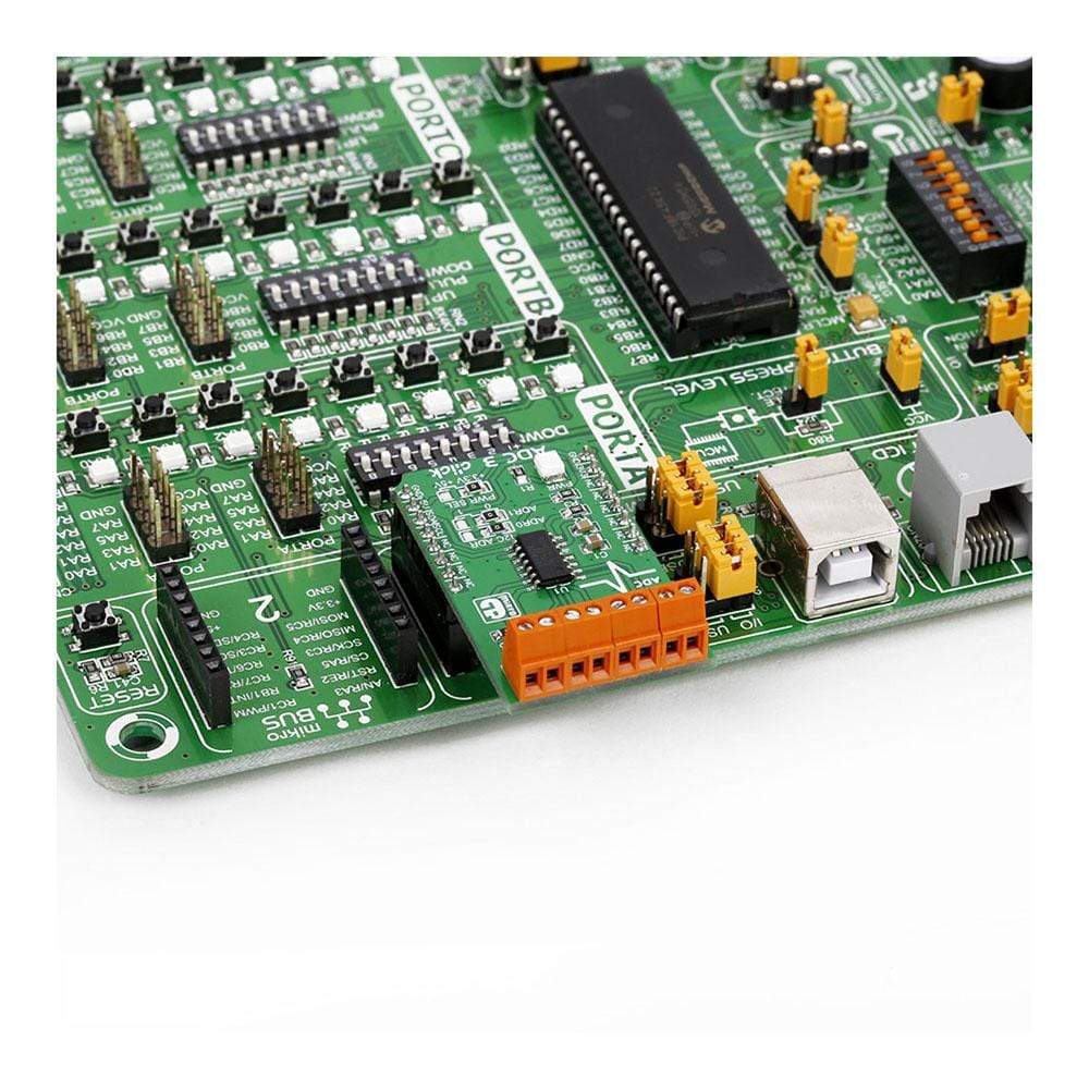 Mikroelektronika d.o.o. MIKROE-1894 ADC 3 Click Board - The Debug Store UK