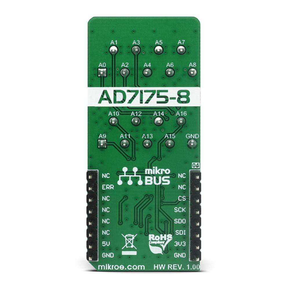 Mikroelektronika d.o.o. MIKROE-2879 ADC 4 Click Board - The Debug Store UK