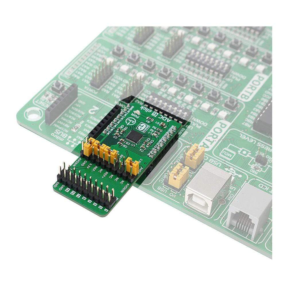 Mikroelektronika d.o.o. MIKROE-2932 ADC 6 Click Board - The Debug Store UK
