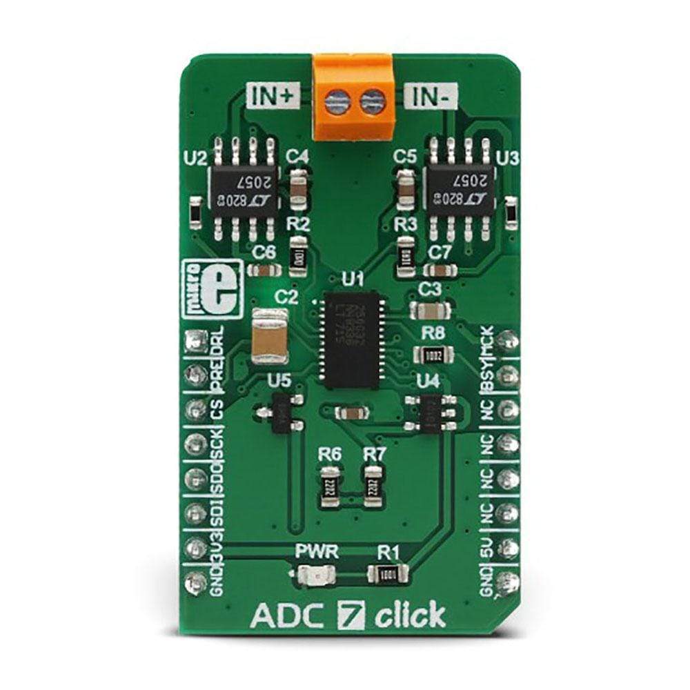 Mikroelektronika d.o.o. MIKROE-3115 ADC 7 Click Board - The Debug Store UK