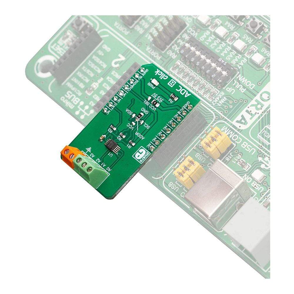 Mikroelektronika d.o.o. MIKROE-3394 ADC 8 Click Board - The Debug Store UK