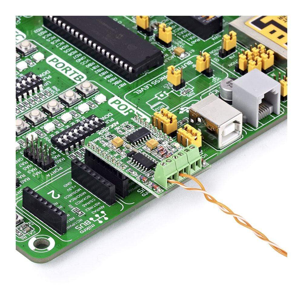 Mikroelektronika d.o.o. MIKROE-922 ADC Click Board - The Debug Store UK