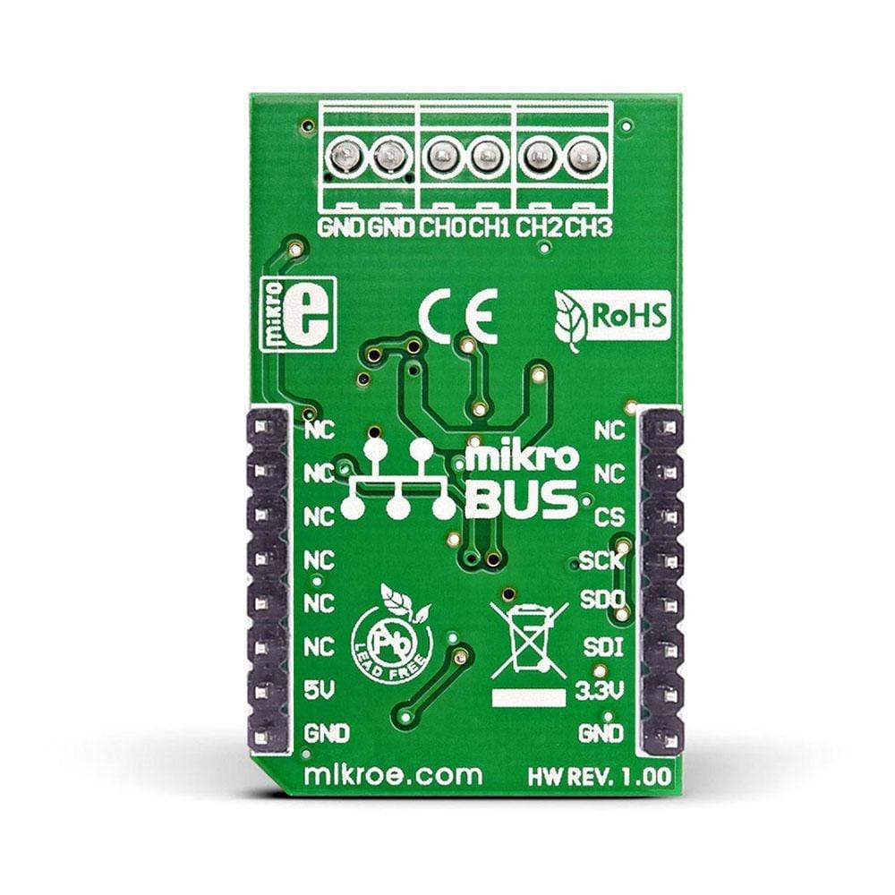 Mikroelektronika d.o.o. MIKROE-922 ADC Click Board - The Debug Store UK
