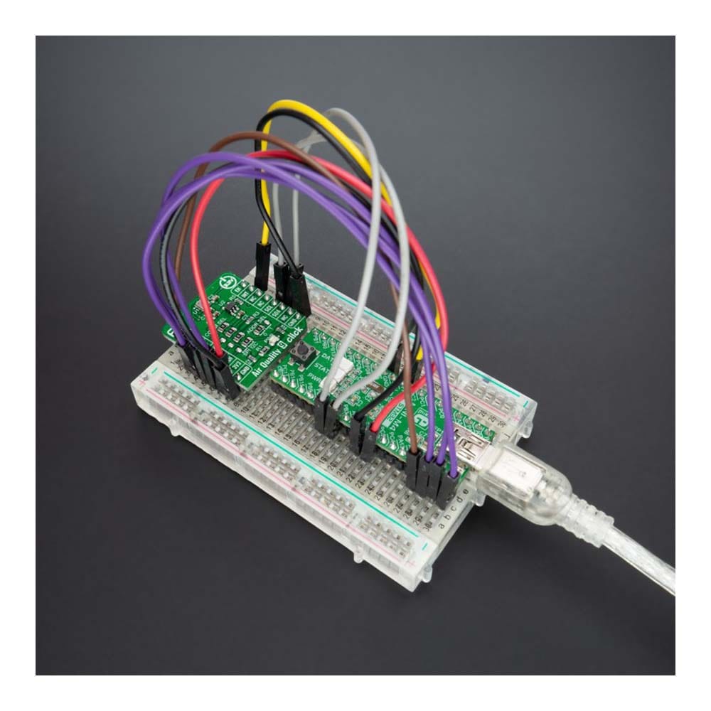 Mikroelektronika d.o.o. MIKROE-5060 Air Quality 9 Click Board - The Debug Store UK