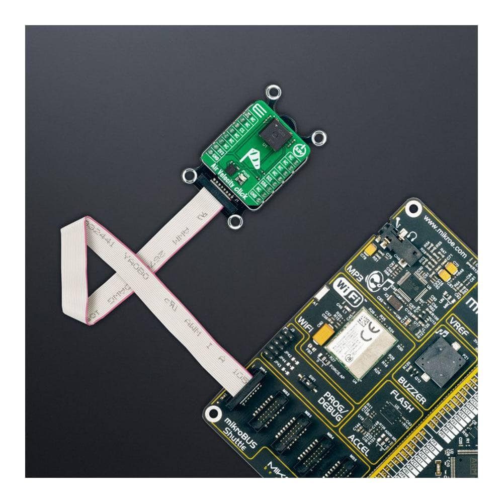 Mikroelektronika d.o.o. MIKROE-5448 Air Velocity Click Board - The Debug Store UK