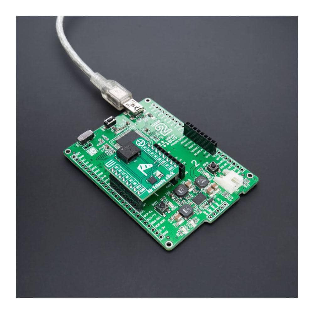 Mikroelektronika d.o.o. MIKROE-5448 Air Velocity Click Board - The Debug Store UK