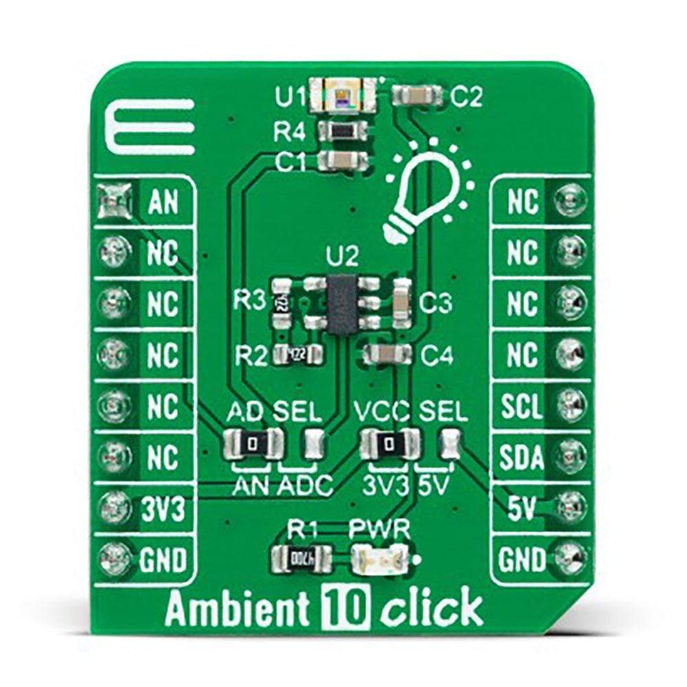 Mikroelektronika d.o.o. MIKROE-4777 Ambient 10 Click Board - The Debug Store UK