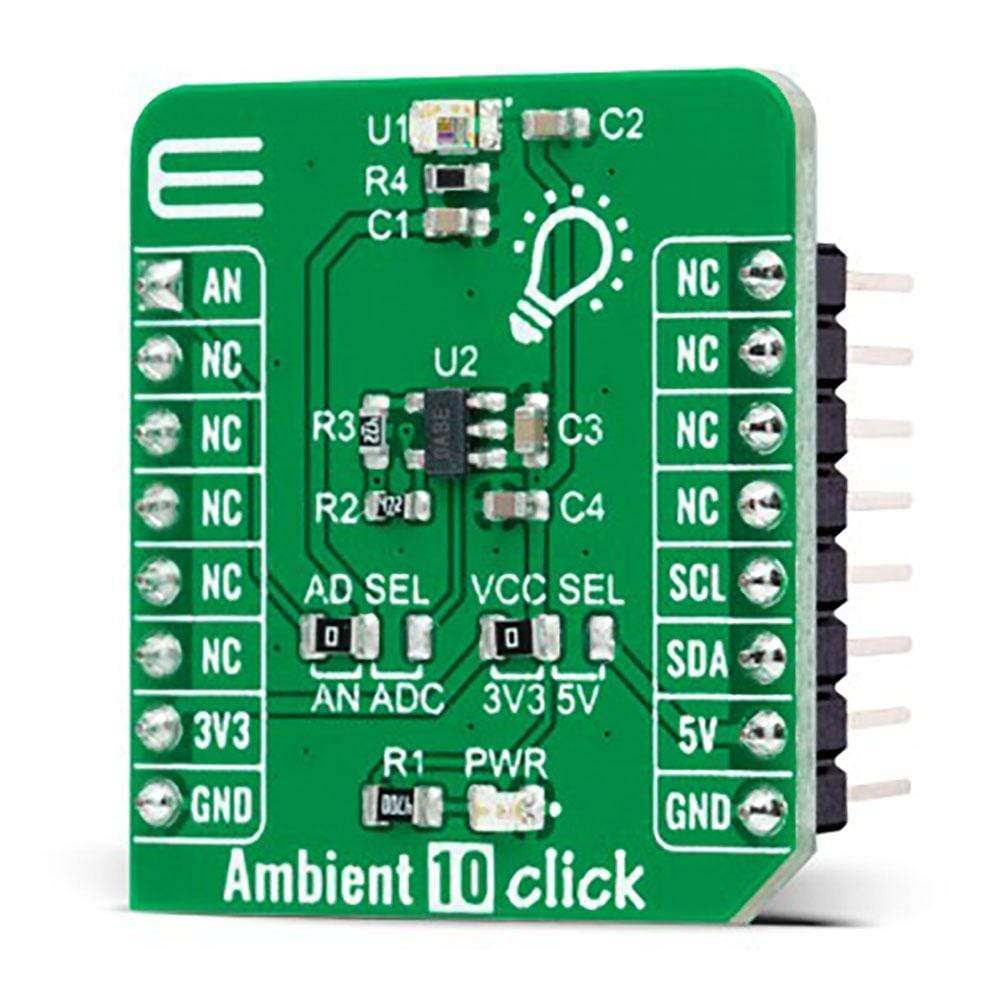 Mikroelektronika d.o.o. MIKROE-4777 Ambient 10 Click Board - The Debug Store UK