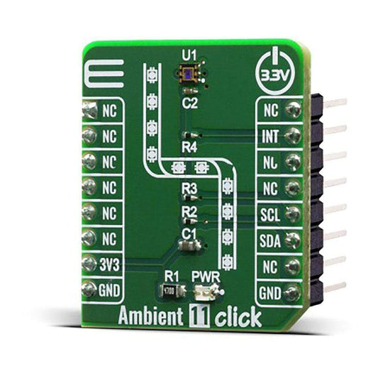 Mikroelektronika d.o.o. MIKROE-3990 Ambient 11 Click Board - The Debug Store UK