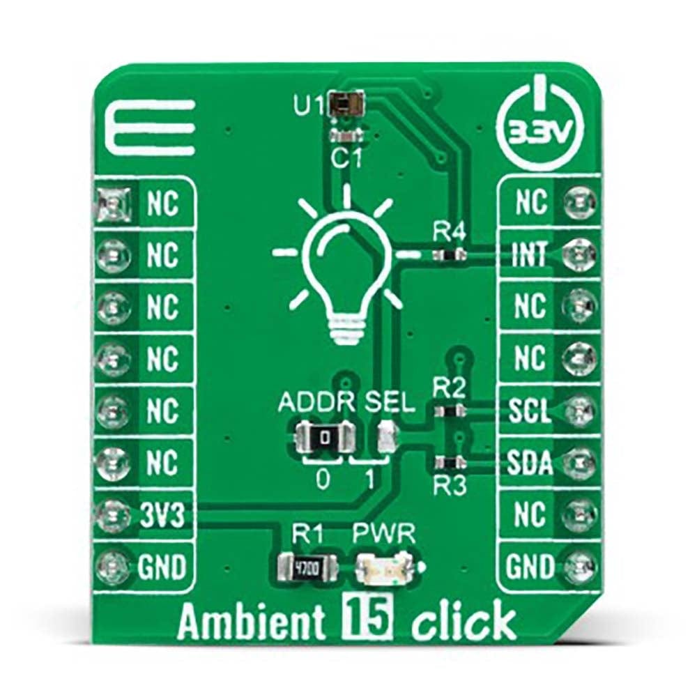 Mikroelektronika d.o.o. MIKROE-4967 Ambient 15 Click Board - The Debug Store UK