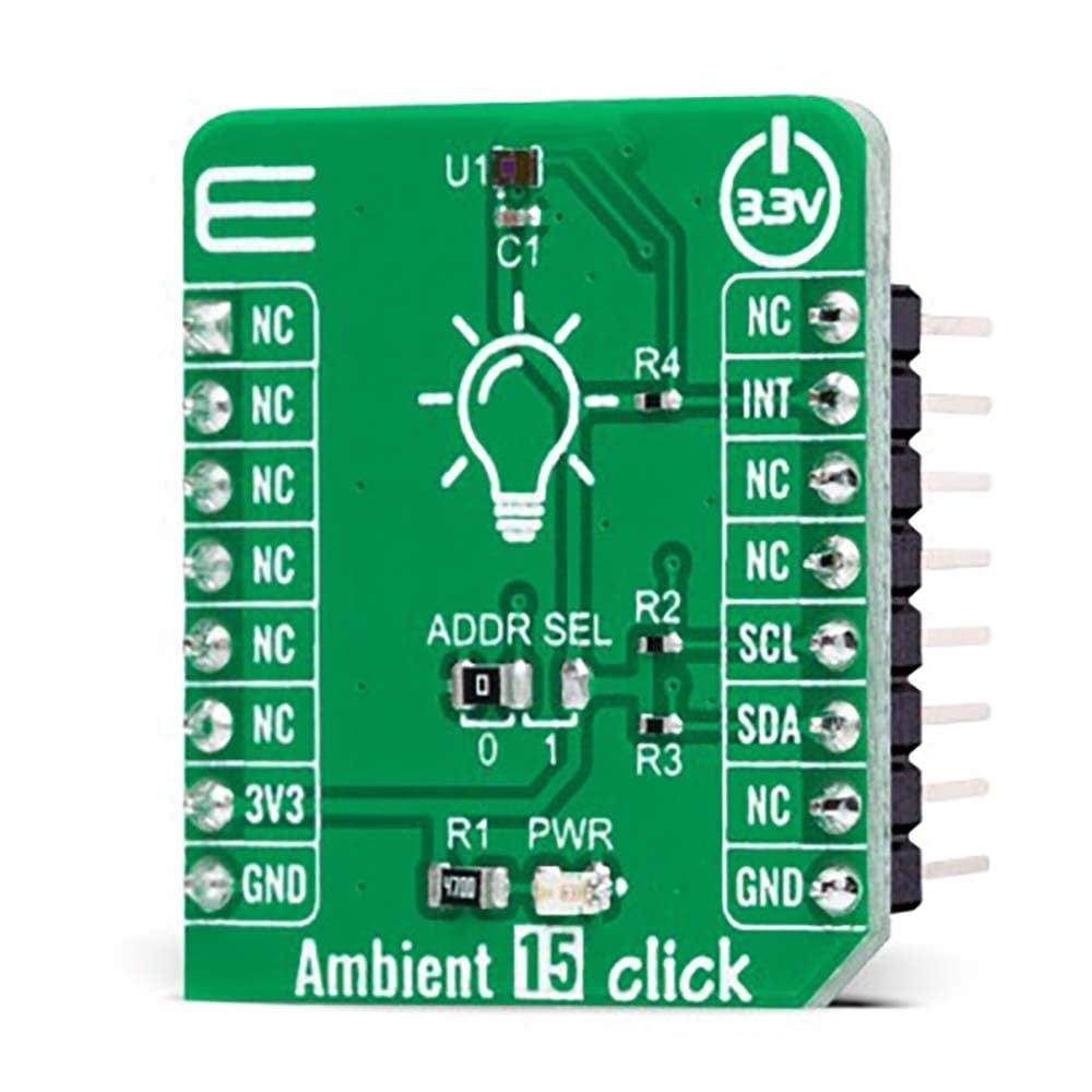 Mikroelektronika d.o.o. MIKROE-4967 Ambient 15 Click Board - The Debug Store UK