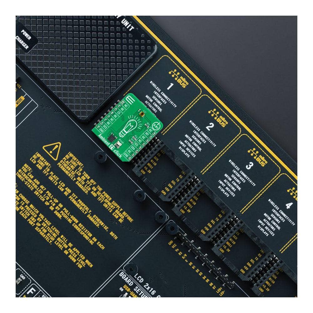 Mikroelektronika d.o.o. MIKROE-5529 Ambient 21 Click Board™ - The Debug Store UK