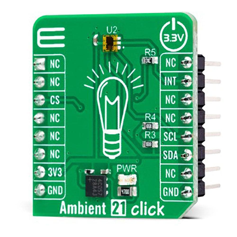Mikroelektronika d.o.o. MIKROE-5529 Ambient 21 Click Board™ - The Debug Store UK
