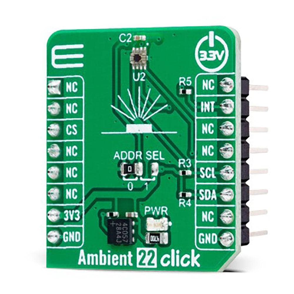 Mikroelektronika d.o.o. MIKROE-5647 Ambient 22 Click Board - The Debug Store UK