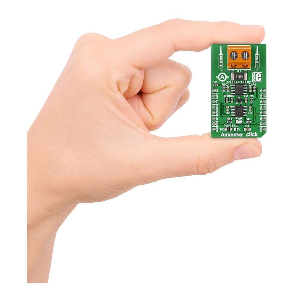 Mikroelektronika d.o.o. MIKROE-2377 Ammeter Click Board - The Debug Store UK