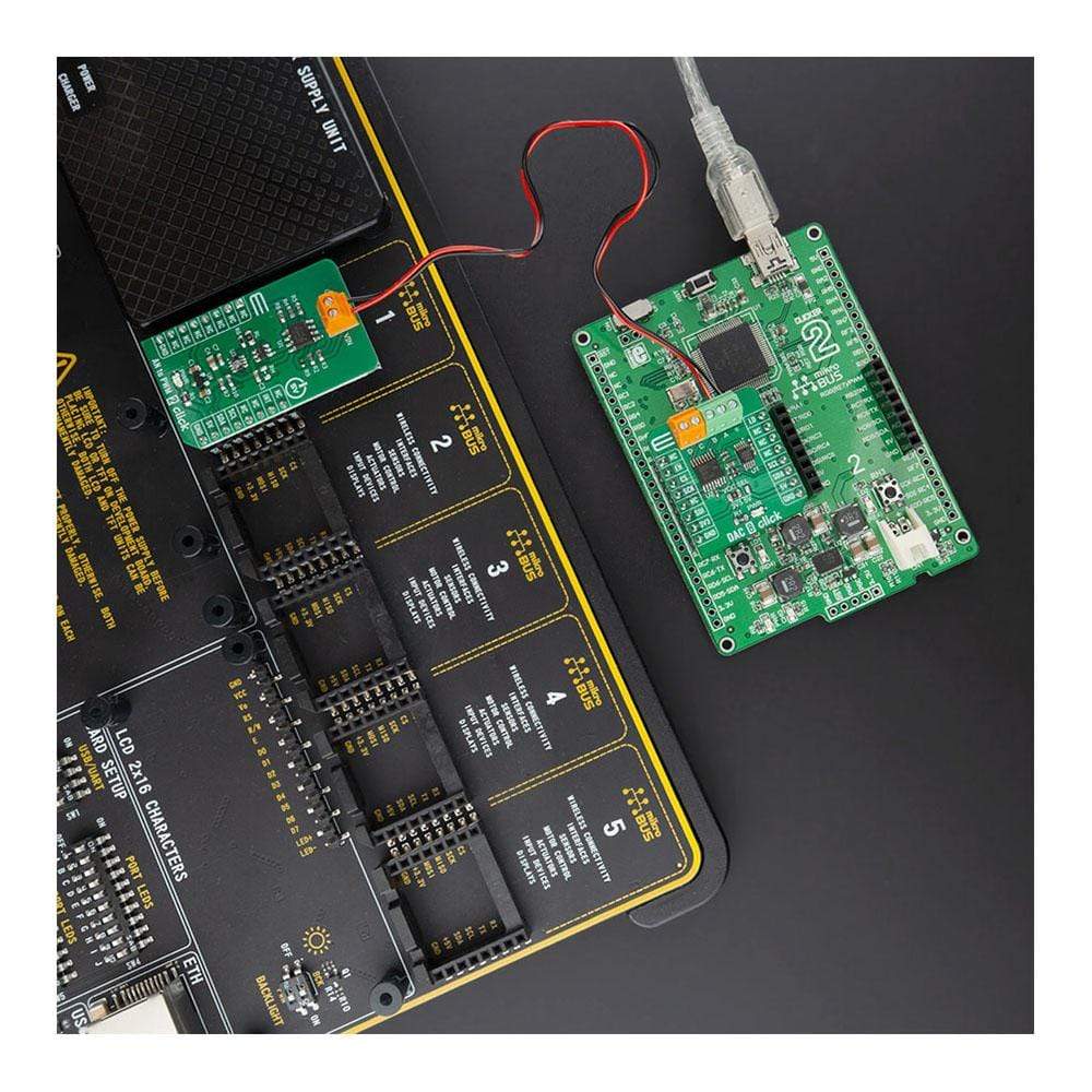 Mikroelektronika d.o.o. MIKROE-4221 AN to PWM 2 Click Board - The Debug Store UK