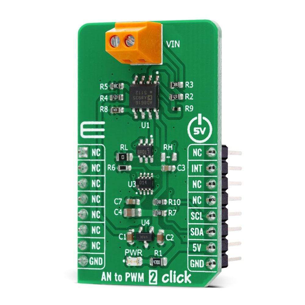 Mikroelektronika d.o.o. MIKROE-4221 AN to PWM 2 Click Board - The Debug Store UK