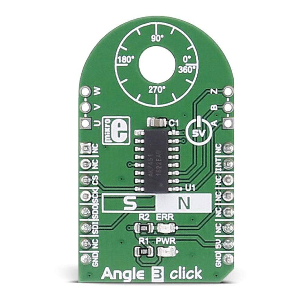 Mikroelektronika d.o.o. MIKROE-2755 Angle 3 Click Board - The Debug Store UK