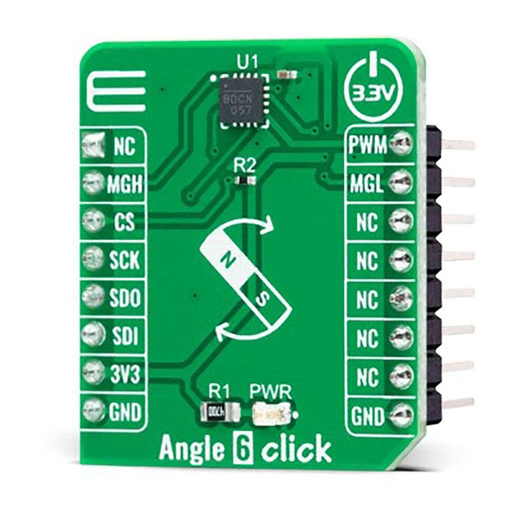 Mikroelektronika d.o.o. MIKROE-5282 Angle 6 Click Board - The Debug Store UK