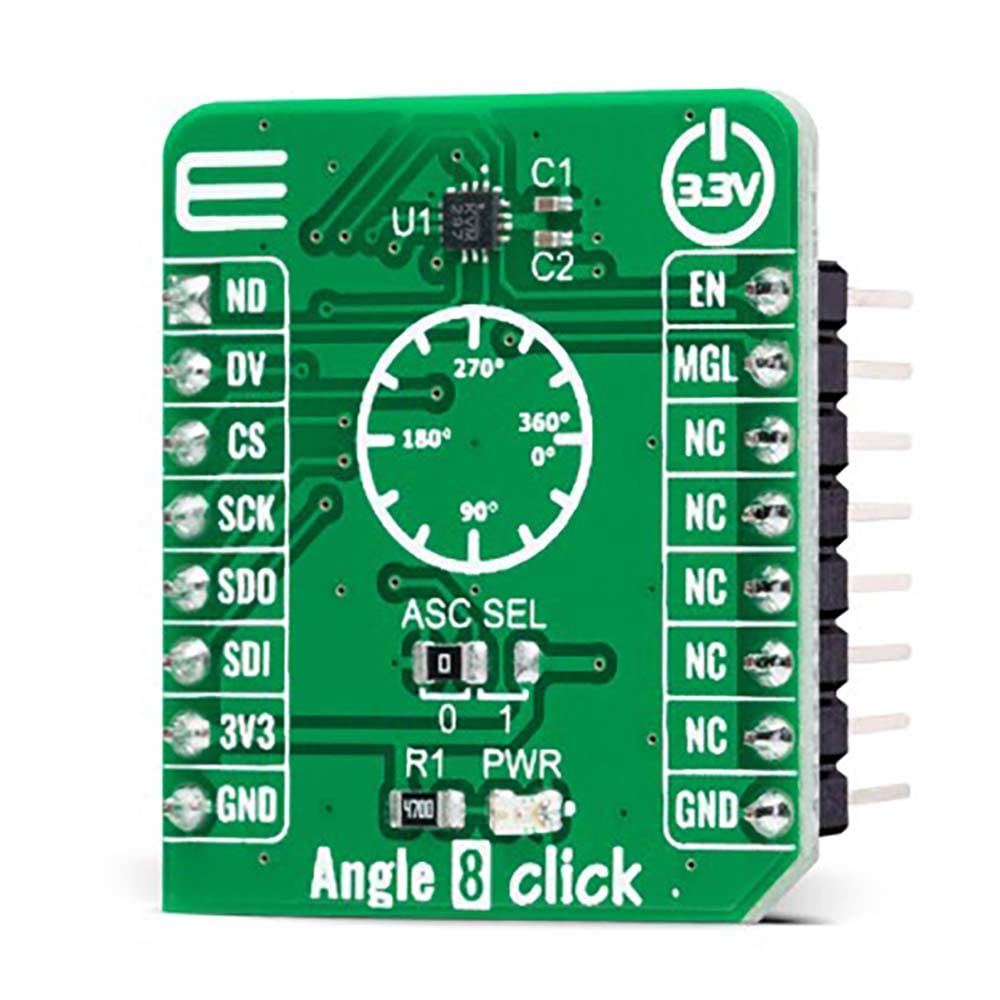 Mikroelektronika d.o.o. MIKROE-4971 Angle 8 Click Board - The Debug Store UK