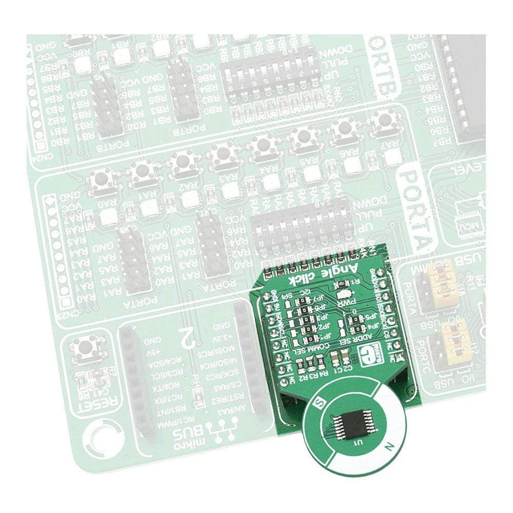 Mikroelektronika d.o.o. MIKROE-2030 Angle Click Board - The Debug Store UK