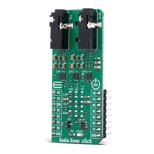 Mikroelektronika d.o.o. MIKROE-4104 Audio XOver Click Board - The Debug Store UK