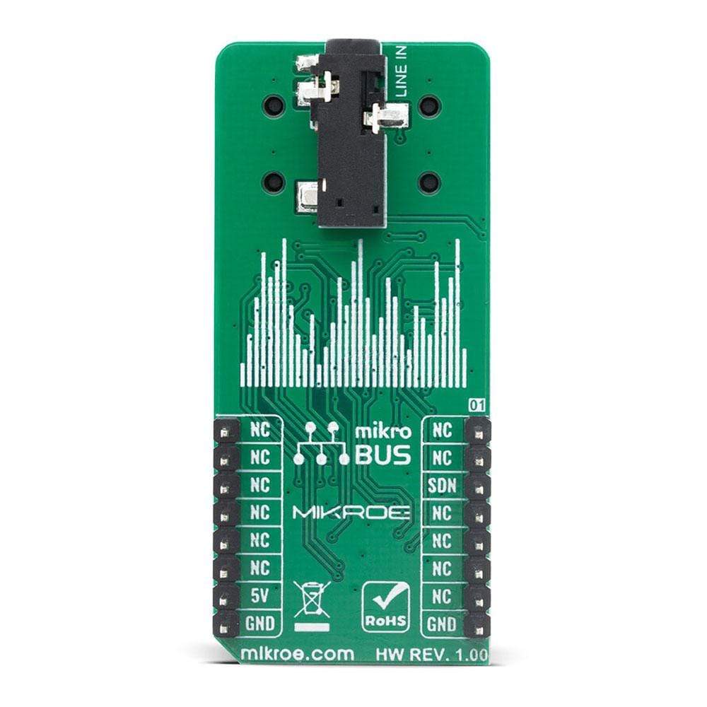 Mikroelektronika d.o.o. MIKROE-4104 Audio XOver Click Board - The Debug Store UK