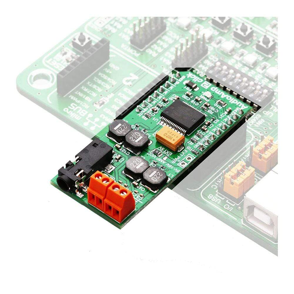 Mikroelektronika d.o.o. MIKROE-3077 AudioAmp 2 Click Board - The Debug Store UK