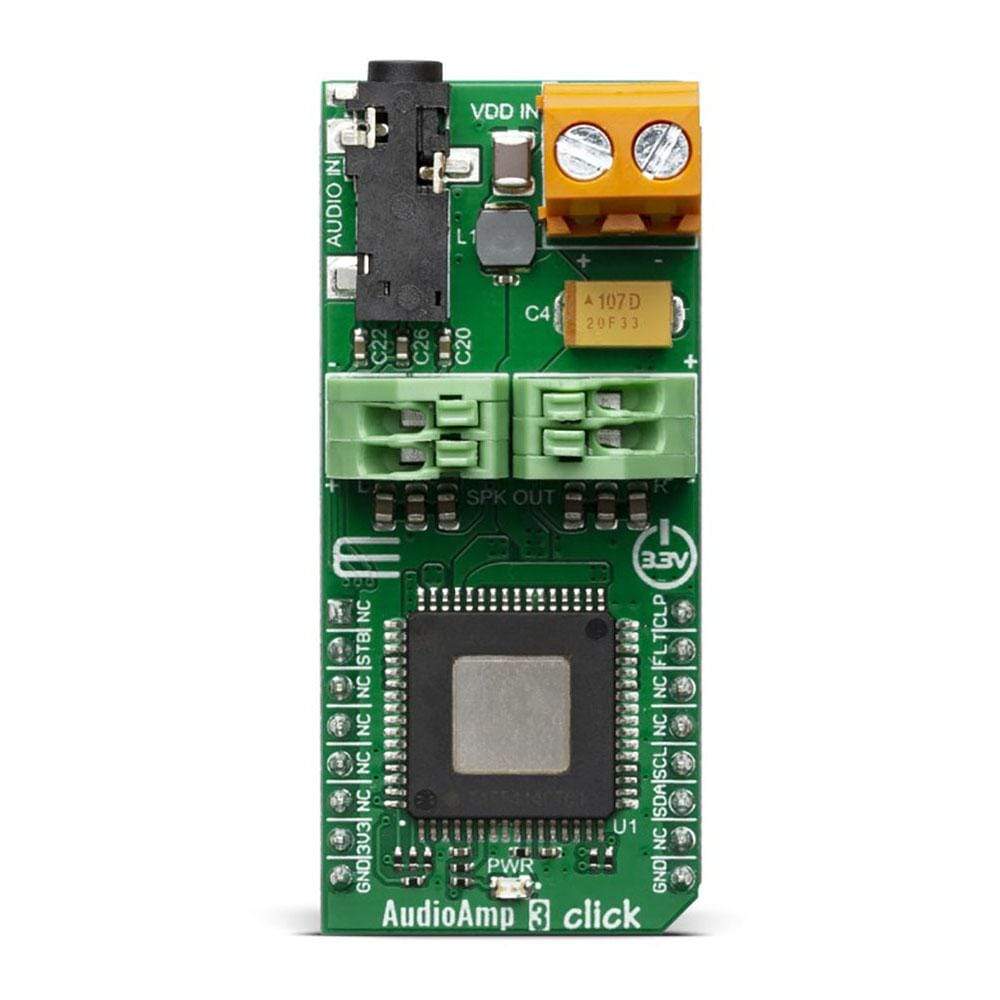 Mikroelektronika d.o.o. MIKROE-3901 AudioAmp 3 Click Board - The Debug Store UK