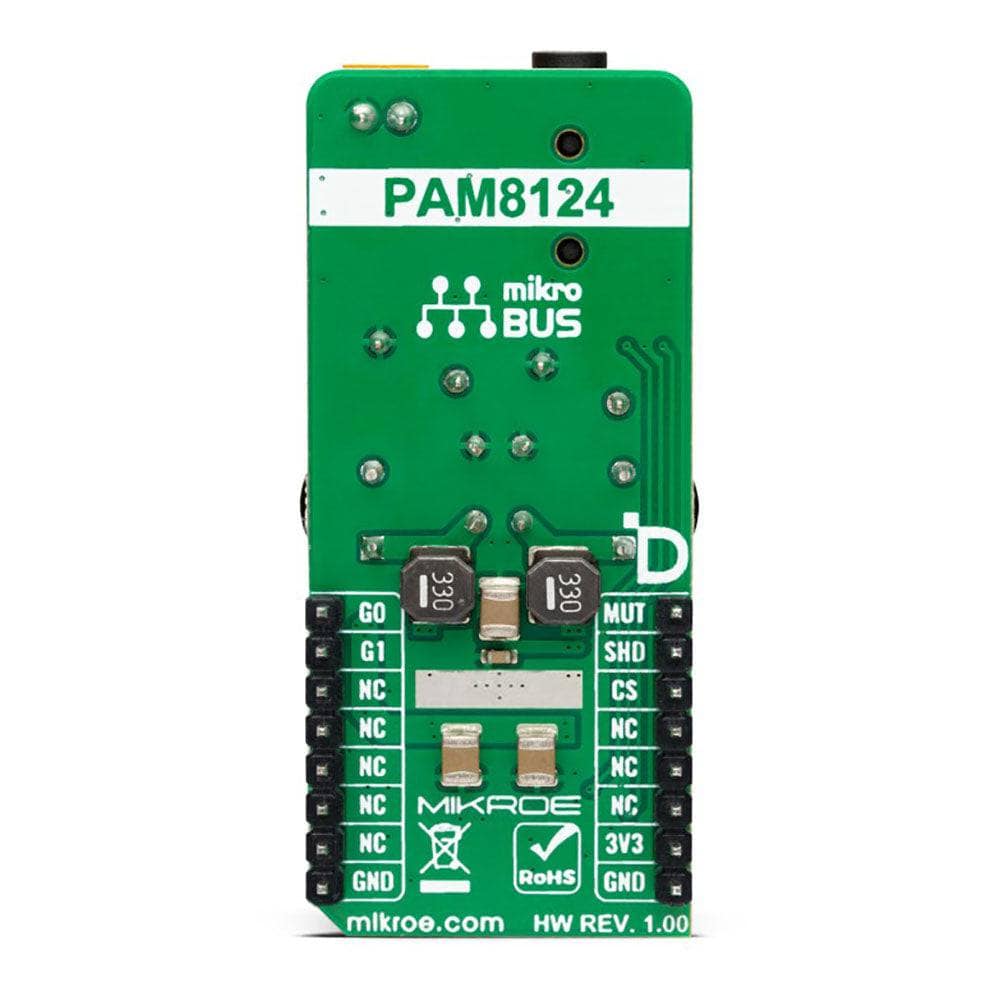 Mikroelektronika d.o.o. MIKROE-5595 AudioAMP 9 Click Board™ - The Debug Store UK