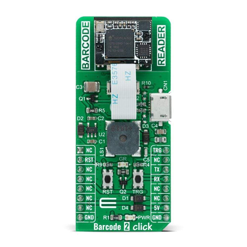 Mikroelektronika d.o.o. MIKROE-4195 Barcode 2 Click Board - The Debug Store UK