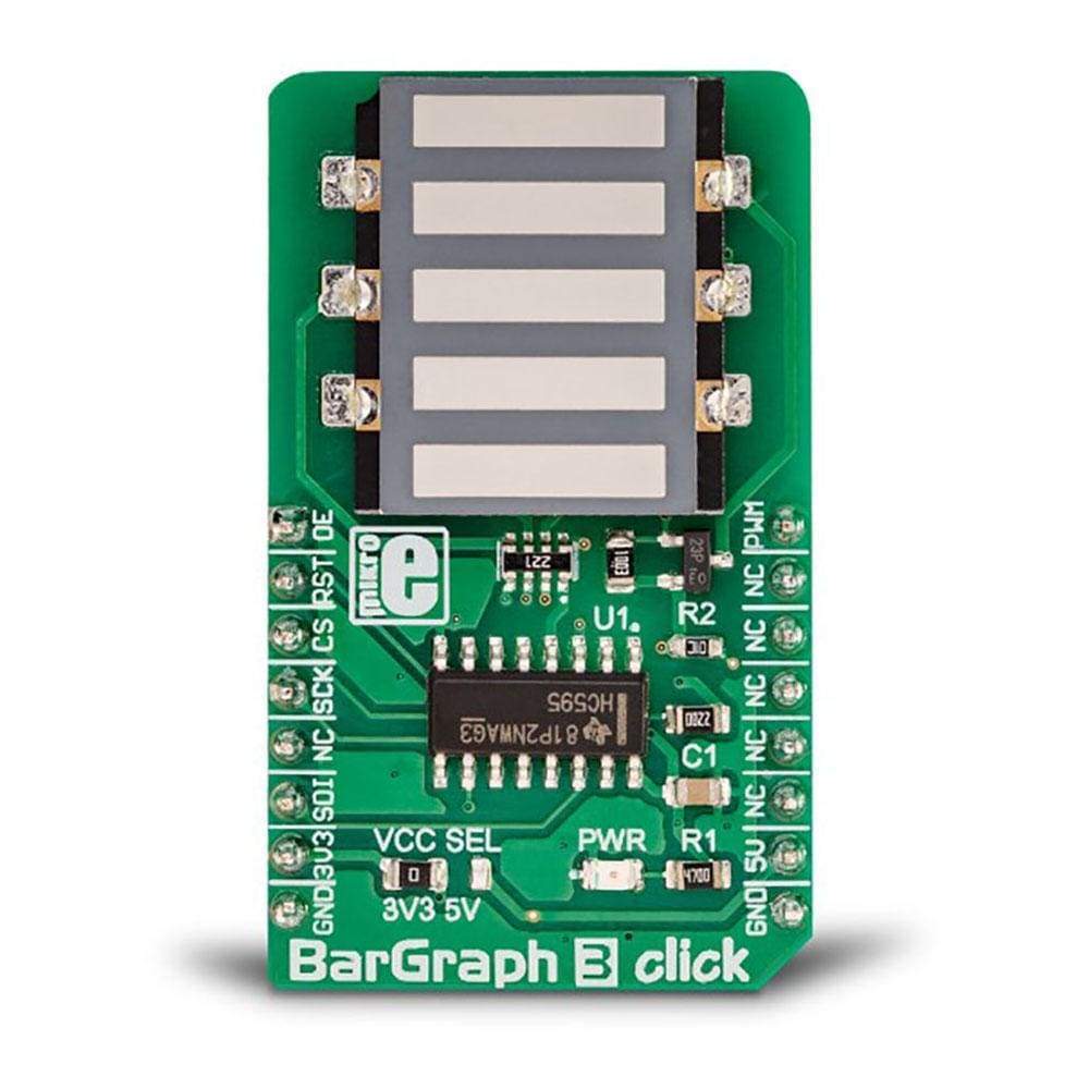 Mikroelektronika d.o.o. MIKROE-3264 BarGraph 3 Click Board - The Debug Store UK