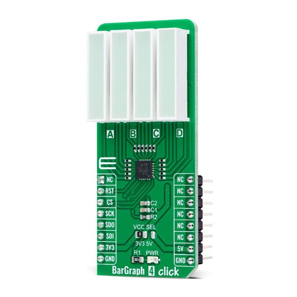 Mikroelektronika d.o.o. MIKROE-4782 BarGraph 4 Click Board - The Debug Store UK