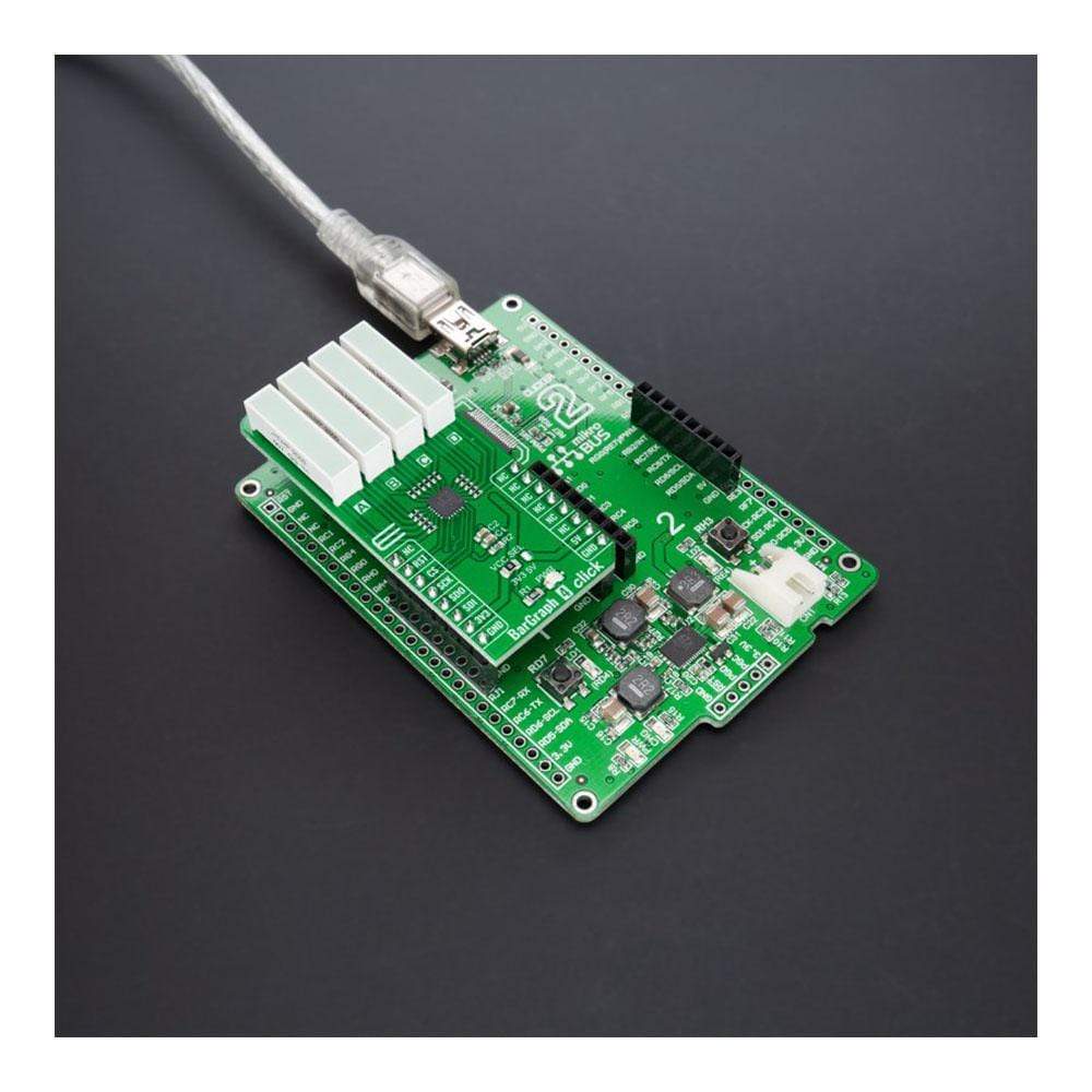 Mikroelektronika d.o.o. MIKROE-4782 BarGraph 4 Click Board - The Debug Store UK