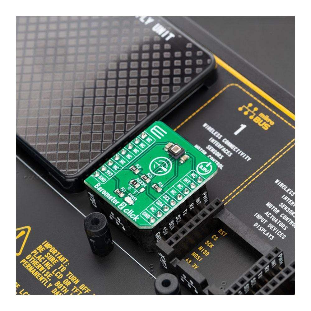 Mikroelektronika d.o.o. MIKROE-3603 Barometer 2 Click Board - The Debug Store UK