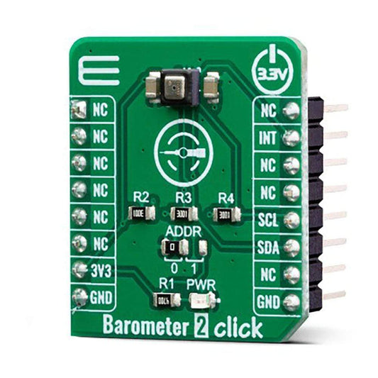 Mikroelektronika d.o.o. MIKROE-3603 Barometer 2 Click Board - The Debug Store UK