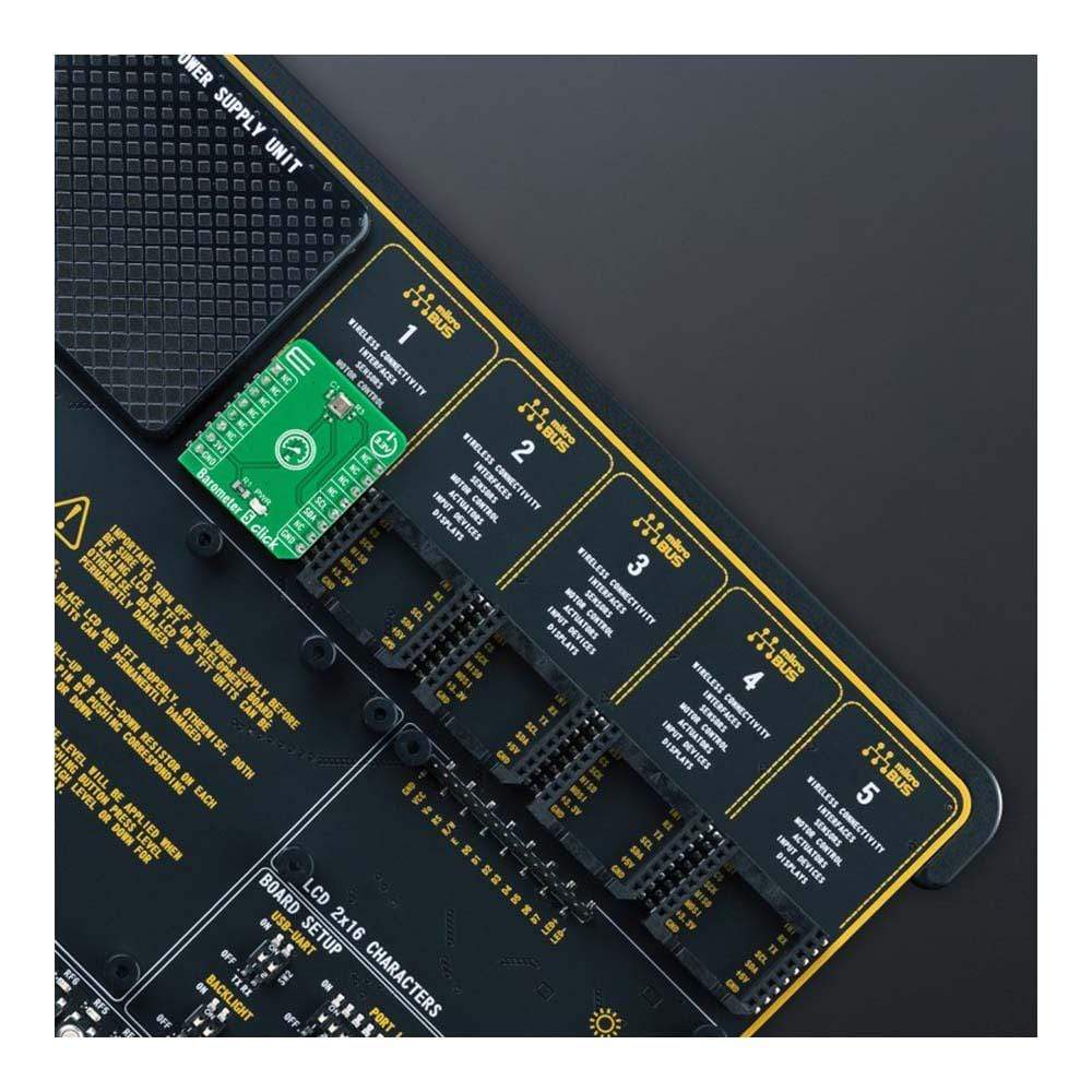Mikroelektronika d.o.o. MIKROE-4924 Barometer 5 Click Board - The Debug Store UK