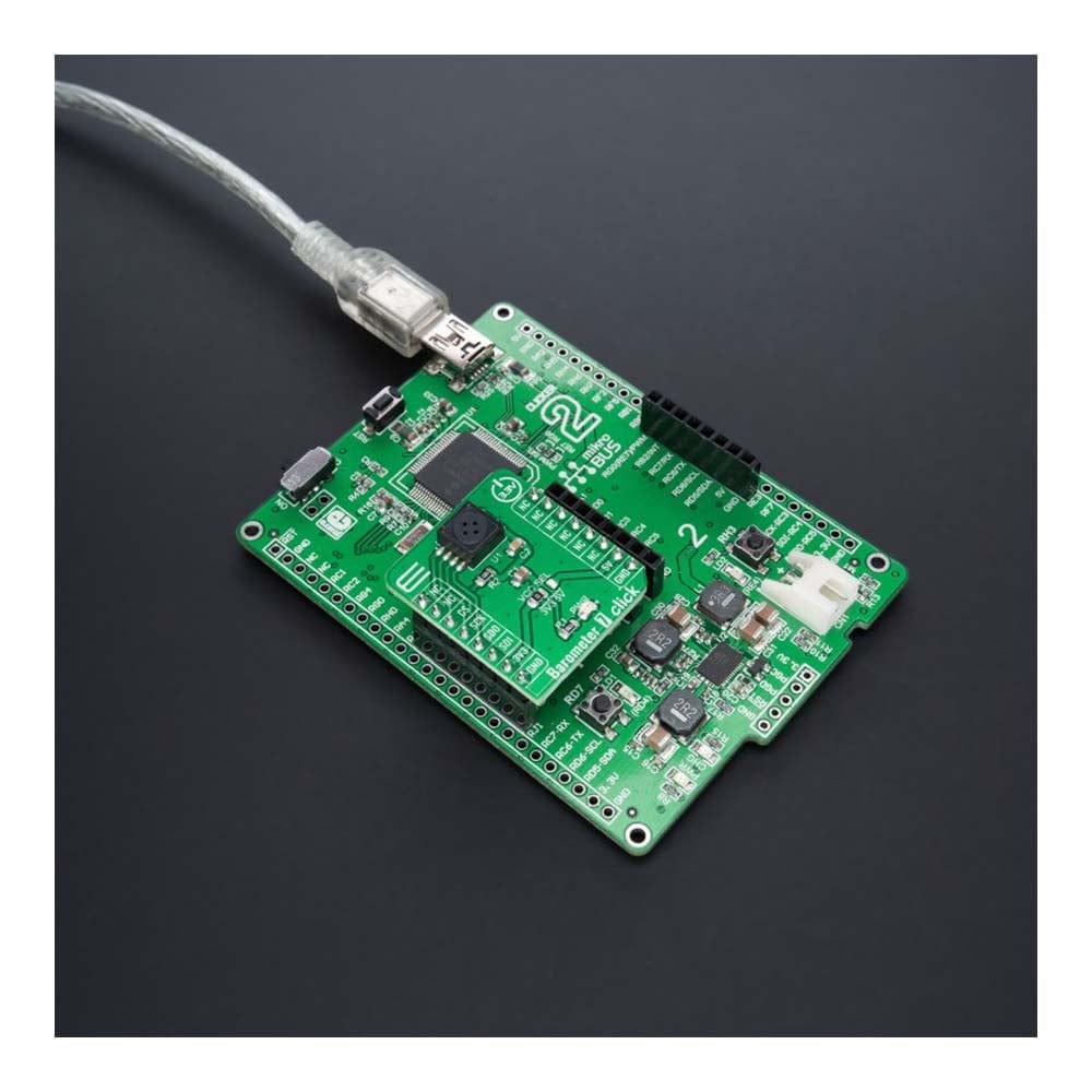 Mikroelektronika d.o.o. MIKROE-4913 Barometer 7 Click Board - The Debug Store UK