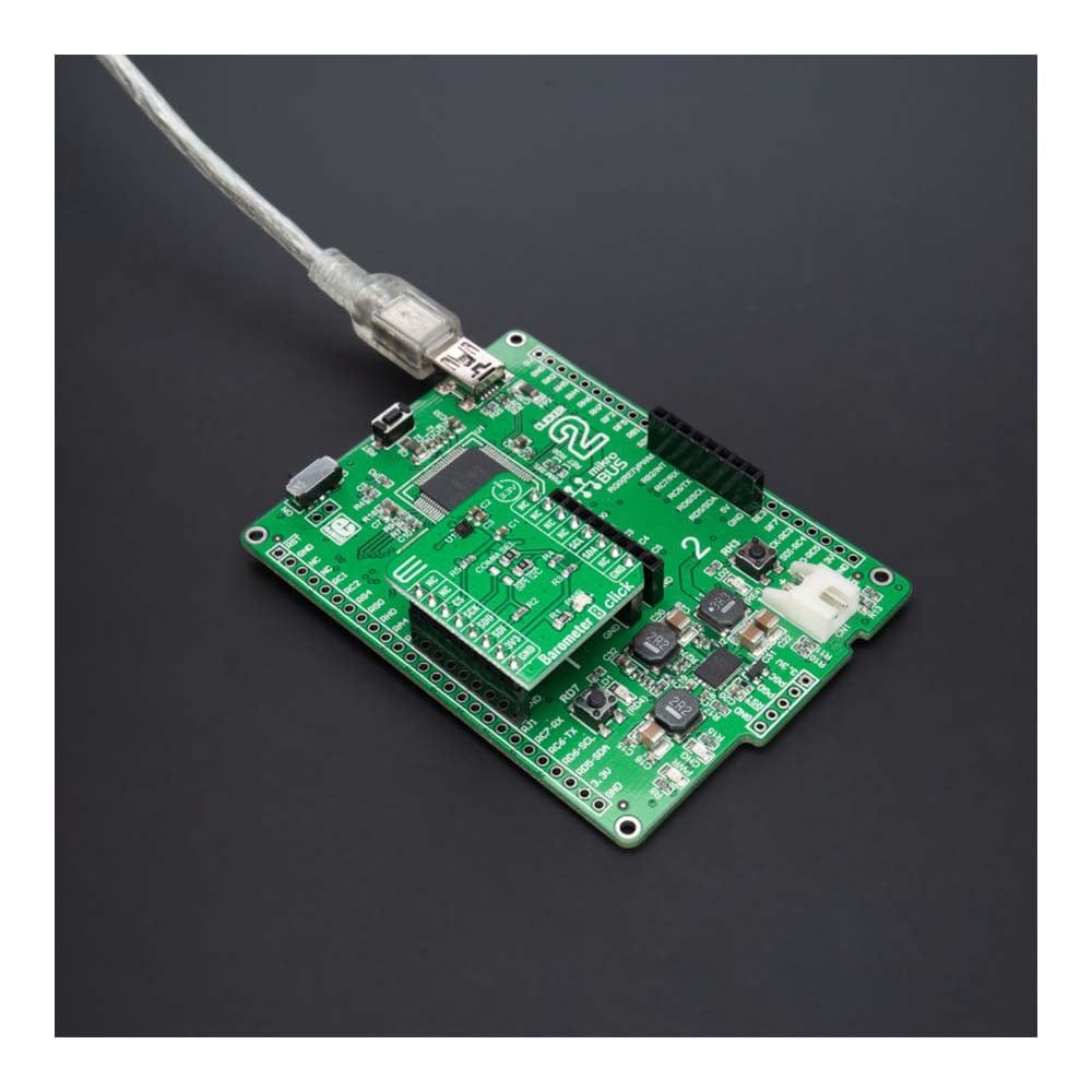 Mikroelektronika d.o.o. MIKROE-5128 Barometer 8 Click Board - The Debug Store UK
