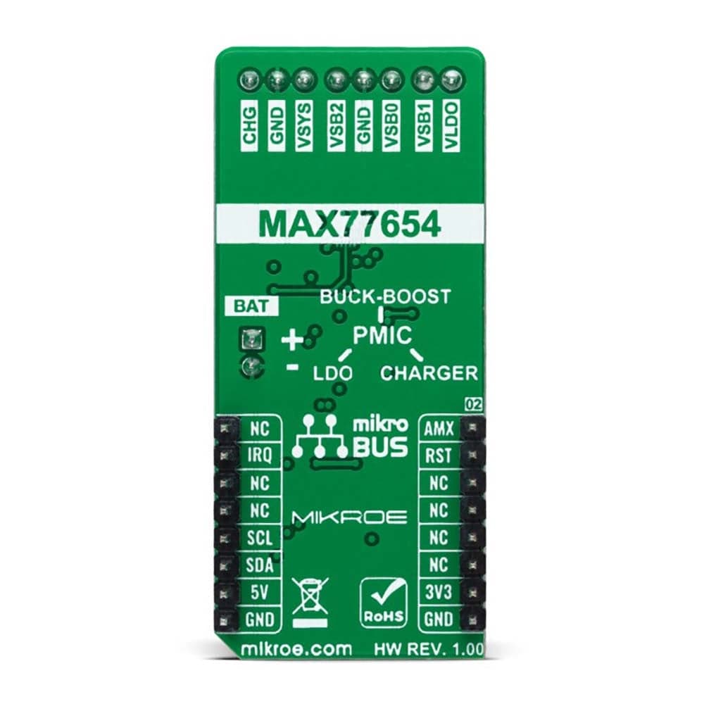 Mikroelektronika d.o.o. MIKROE-4837 BATT-MAN 2 Click Board - The Debug Store UK