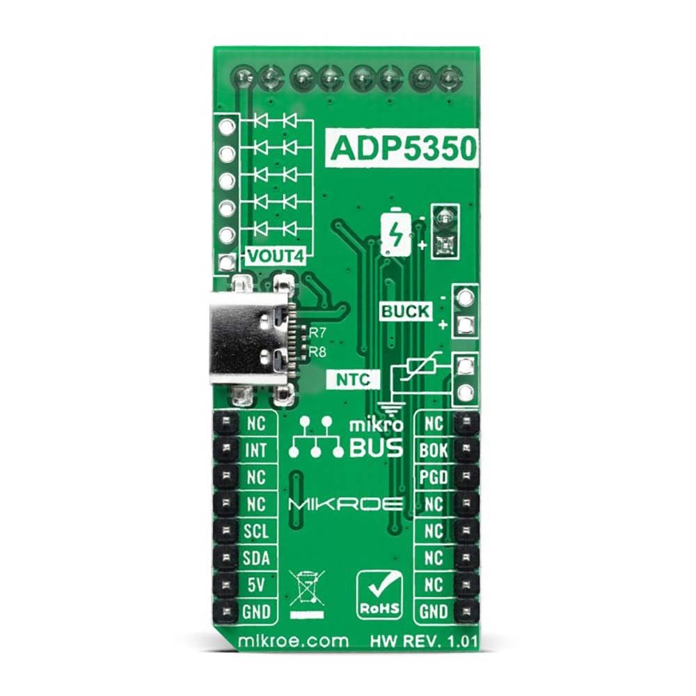 Mikroelektronika d.o.o. MIKROE-4909 BATT-MAN 3 Click Board - The Debug Store UK