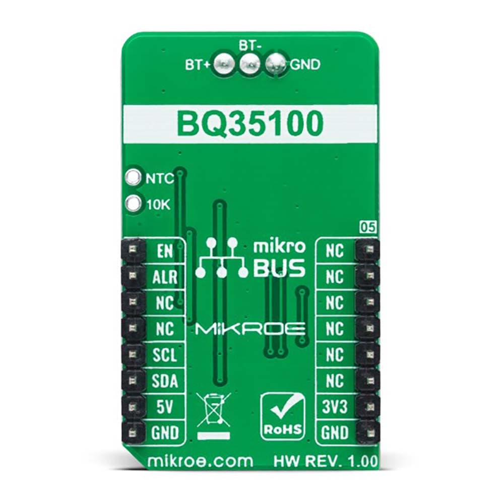 Mikroelektronika d.o.o. MIKROE-5098 BATT-MON 3 Click Board - The Debug Store UK