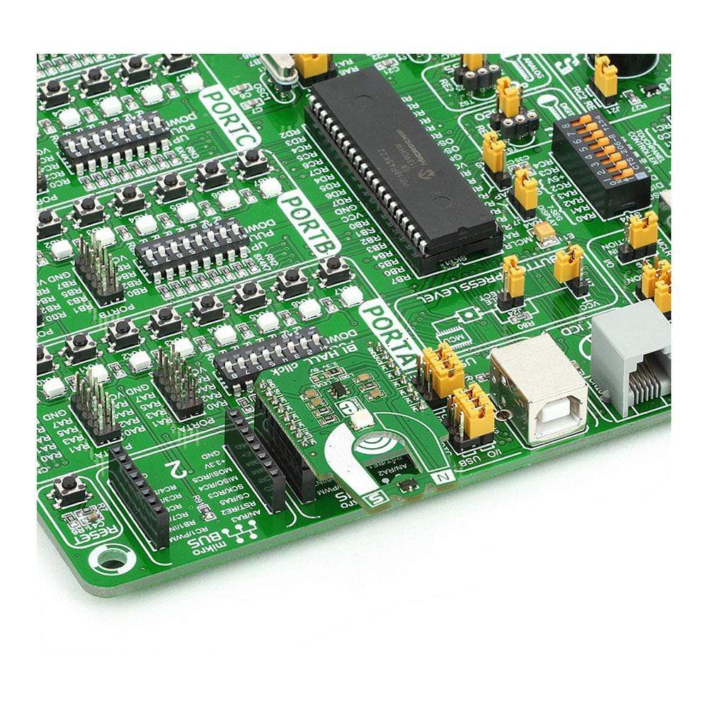 Mikroelektronika d.o.o. MIKROE-1646 Bi Hall Click Board - The Debug Store UK