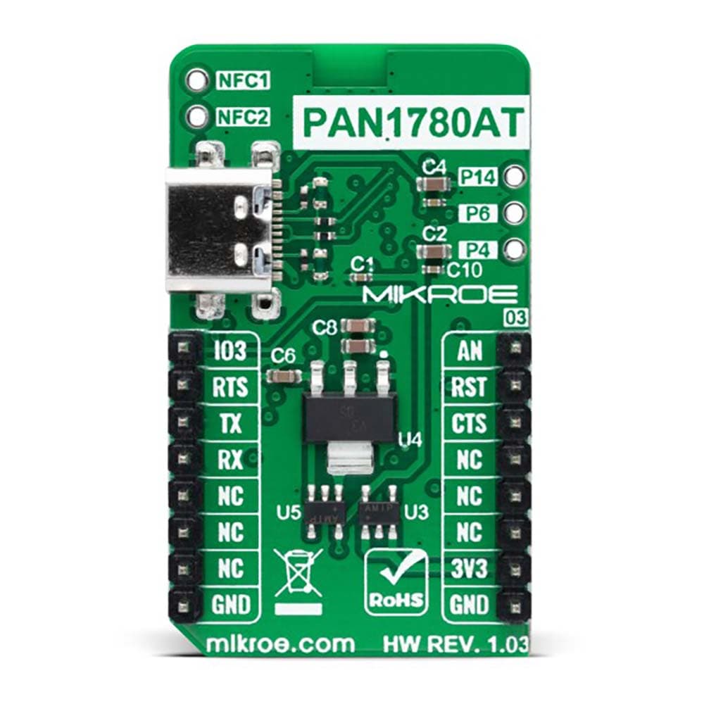 Mikroelektronika d.o.o. MIKROE-5135 BLE 10 Click Board - The Debug Store UK