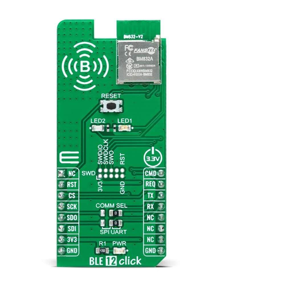 Mikroelektronika d.o.o. MIKROE-4874 BLE 12 Click Board - The Debug Store UK